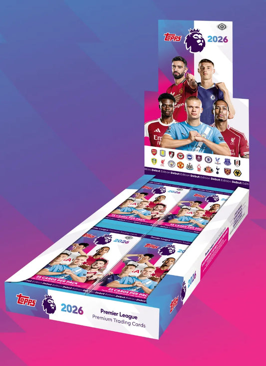 2025 Topps EPL Premier League Flagship Hobby Box (Rip & Ship)